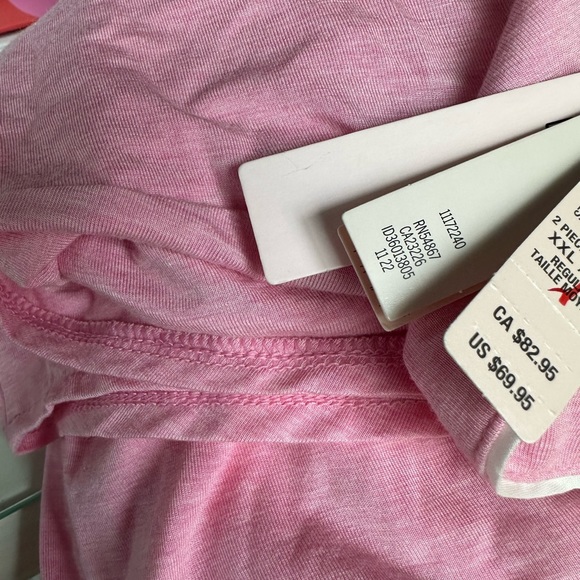 Victoria’s Secret Pink PJ’s with pockets . Very soft & comfortable. NWT size XXL - Picture 3 of 6